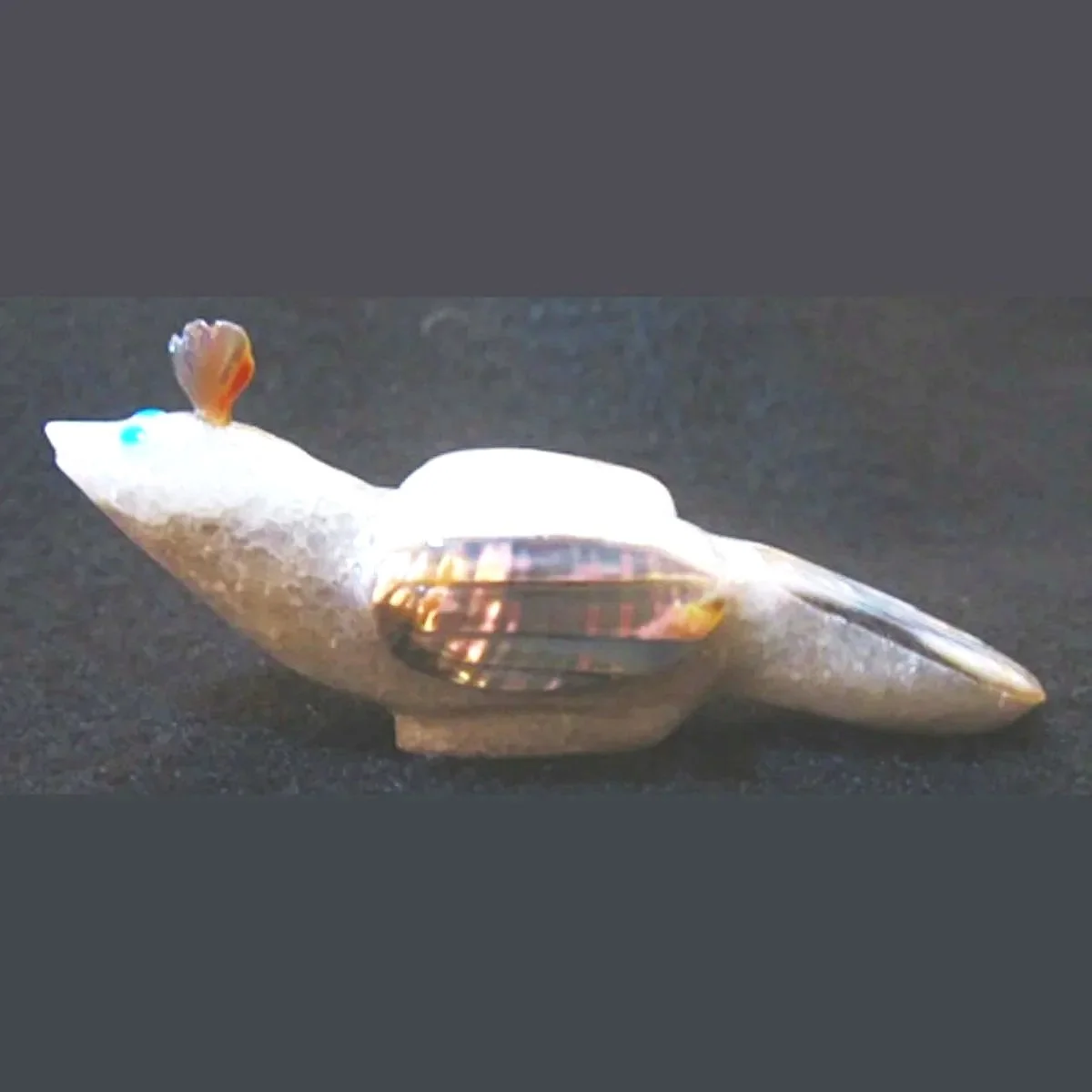 RU91L_Square-Delvin-Leekya-Zuni-marble-quail-with-shell-wings-400.jpg