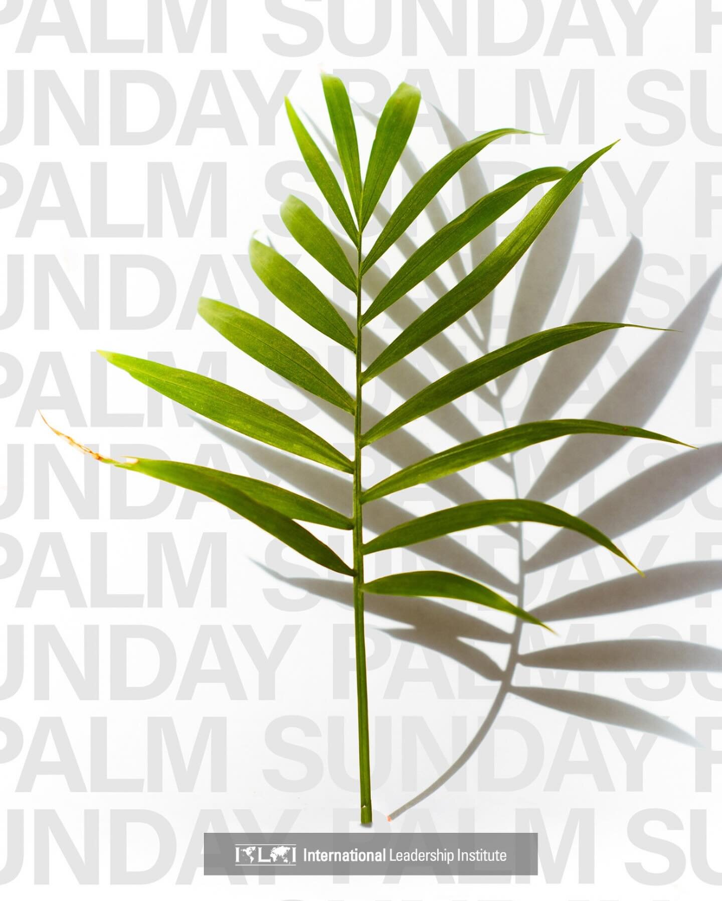 Hosanna! 

On Palm Sunday, we recall the triumphant arrival of Jesus in Jerusalem, where He received a royal welcome.

This day significantly marks the start of Holy Week, a series of events leading to Jesus&rsquo; ultimate sacrifice. 

It serves as 