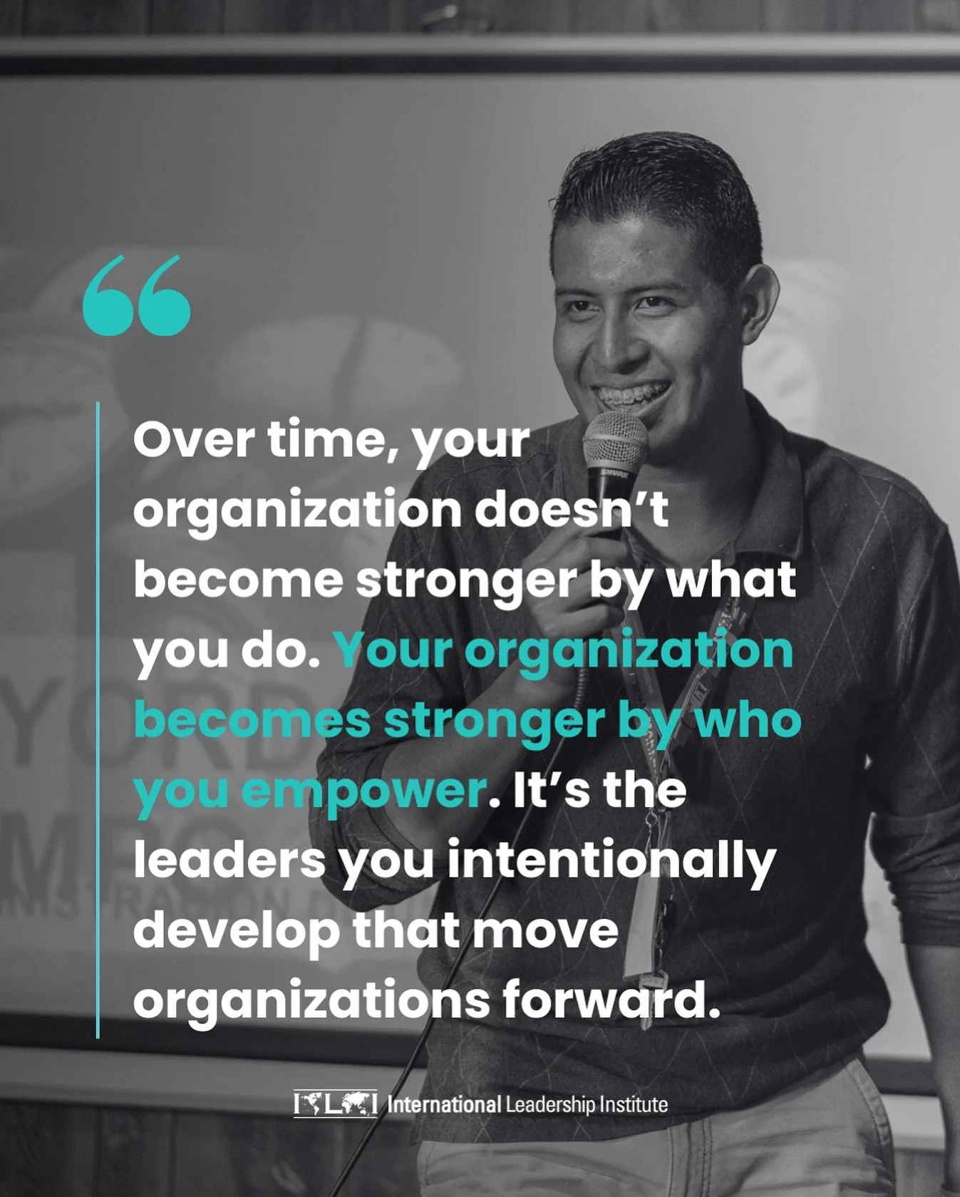 Empower Leadership. Your organization grows stronger by developing your team and investing in leaders.