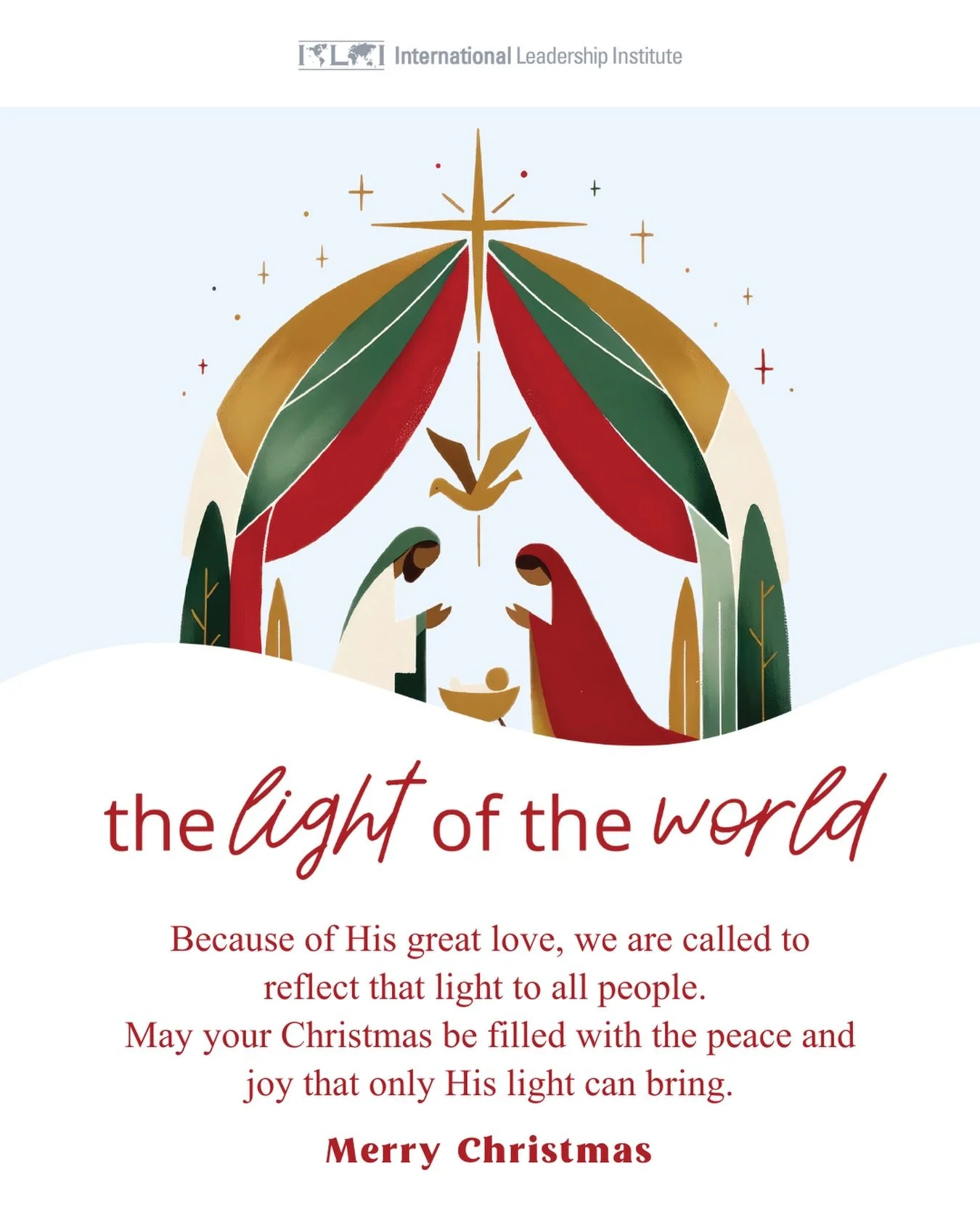 M e r r y  C h r i s t m a s 🎄

In Jesus, darkness is overcome, and His glory shines to the ends of the earth. His light brings hope where despair once ruled and joy where sorrow once dwelled.

Because of His great love, we are called to reflect tha