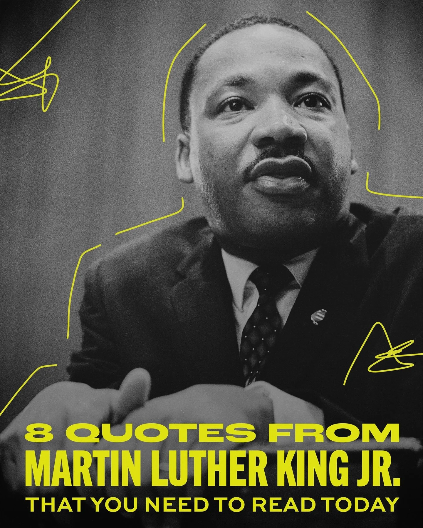 Hope. Justice. Love. Martin Luther King Jr&rsquo;s words still echo because they point us toward God&rsquo;s heart for humanity. Which of these quotes speaks loudest to you today? 

#mlk #mlkquotes #mlkday