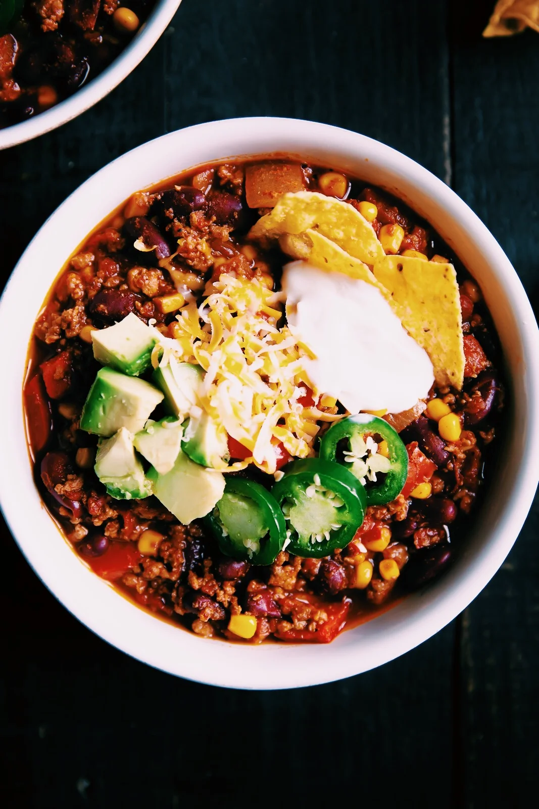 CLEAN CROCKPOT TURKEY CHILI