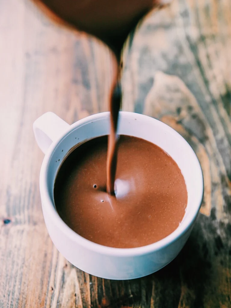 HOMEMADE HEALTHY HOT CHOCOLATE! 