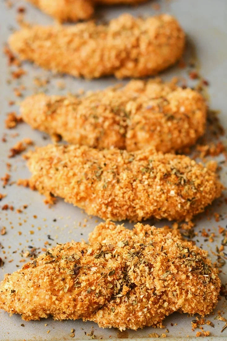 HEALTHY CHICKEN FINGERS N' FRIES!