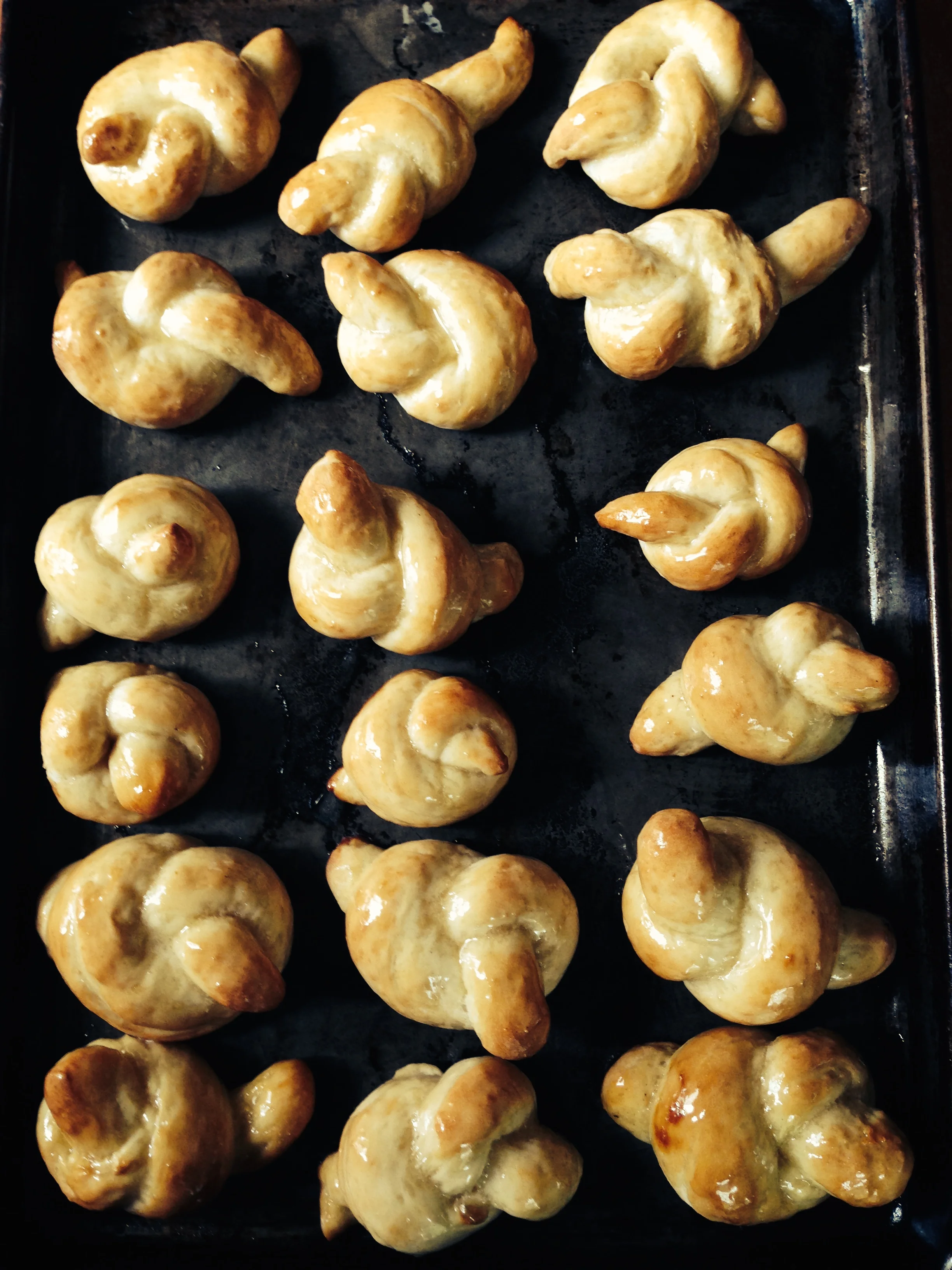 homemade pretzels 