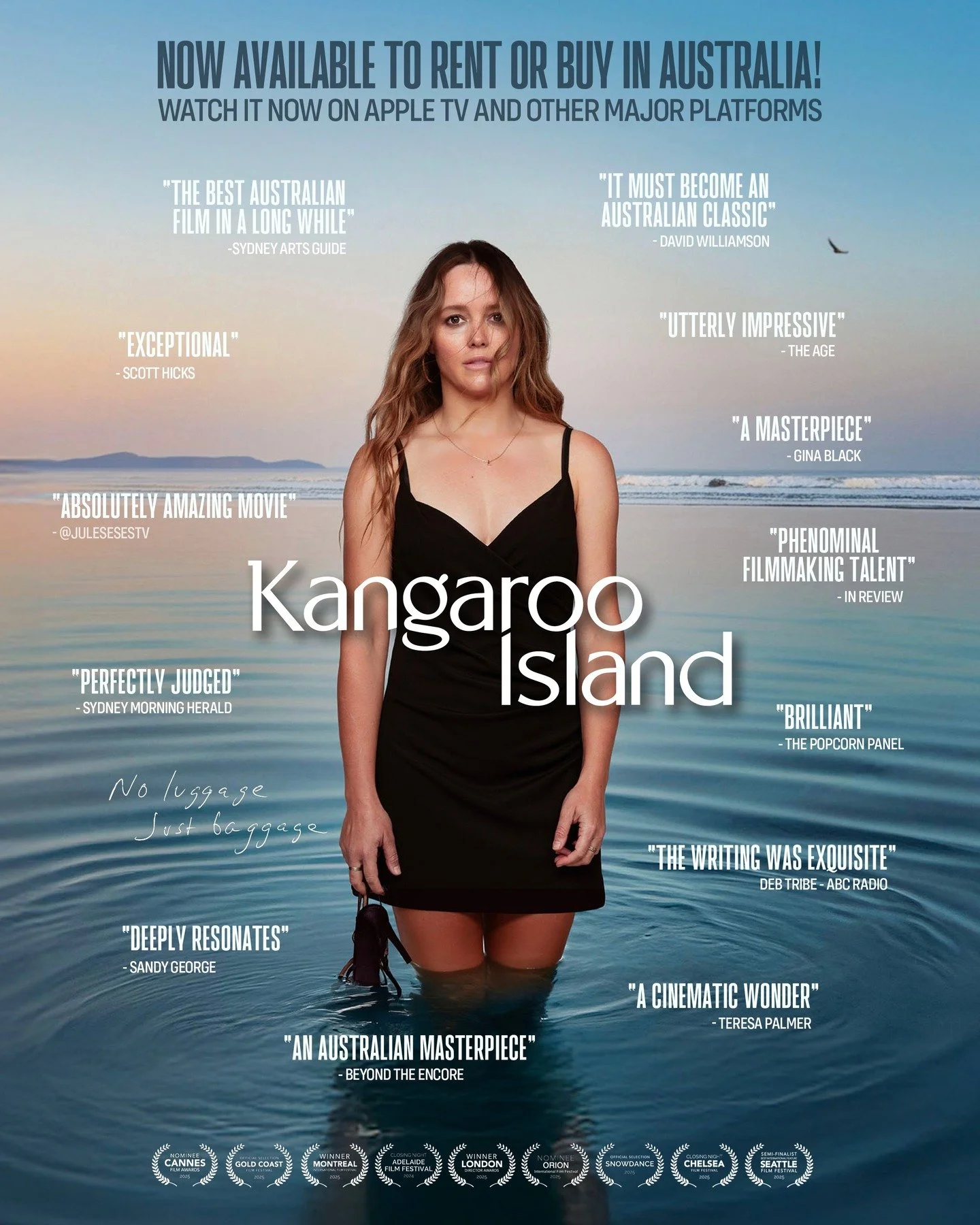 Kangaroo Island is now available to rent or buy in Australia!
Watch it now on Apple TV, Amazon Prime Video, and other major platforms.
Don’t miss this powerful story set against one of the world’s most stunning landscapes. 🦘🌊
#Kangaroo