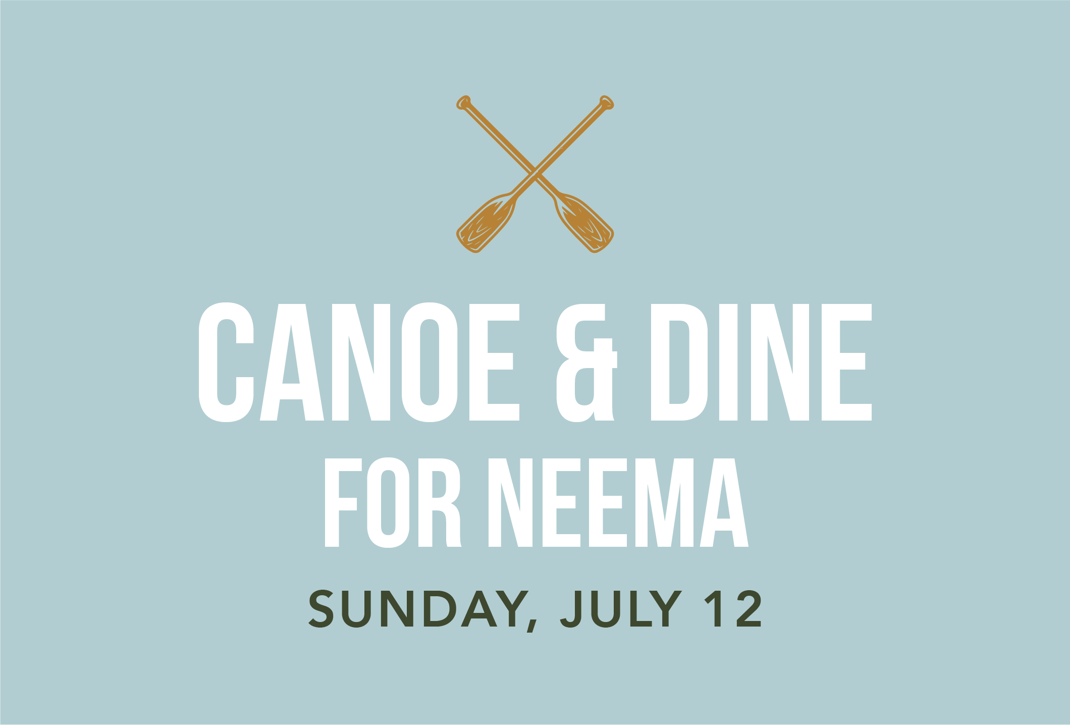 Canoe & Dine for Neema
