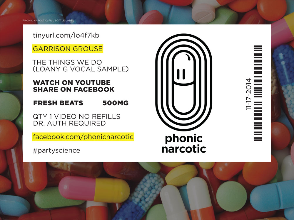 Pill Bottle Label
