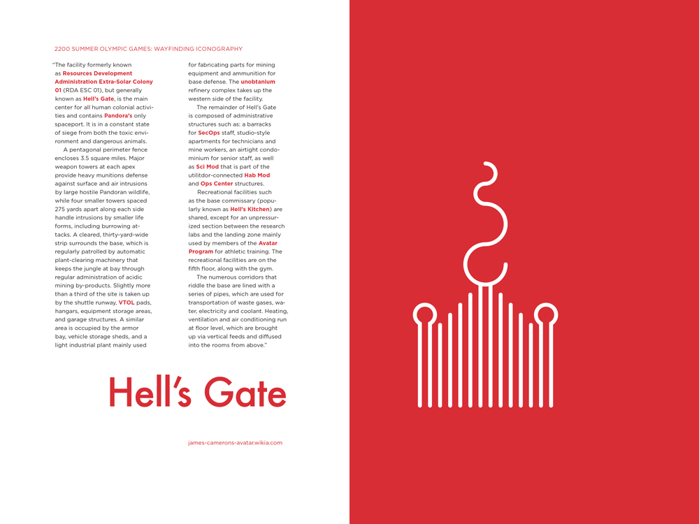 Wayfinding Iconography: Hell's Gate