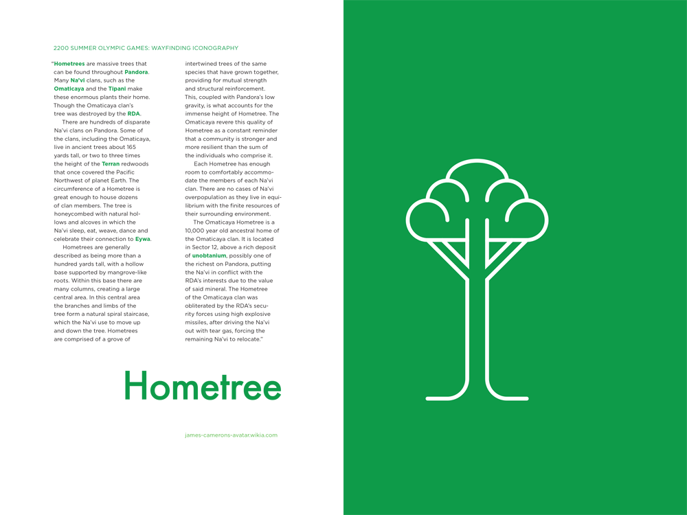 Wayfinding Iconography: Hometree