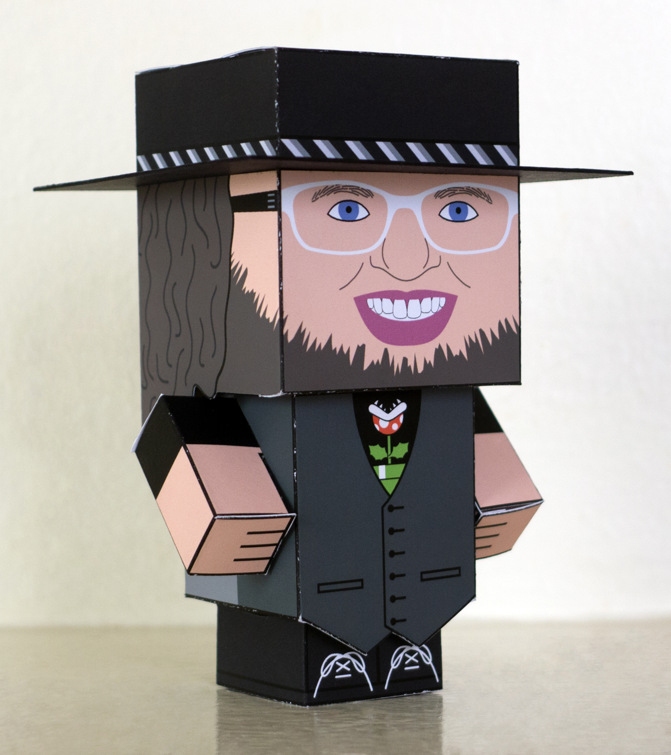 Papercraft Self Portrait