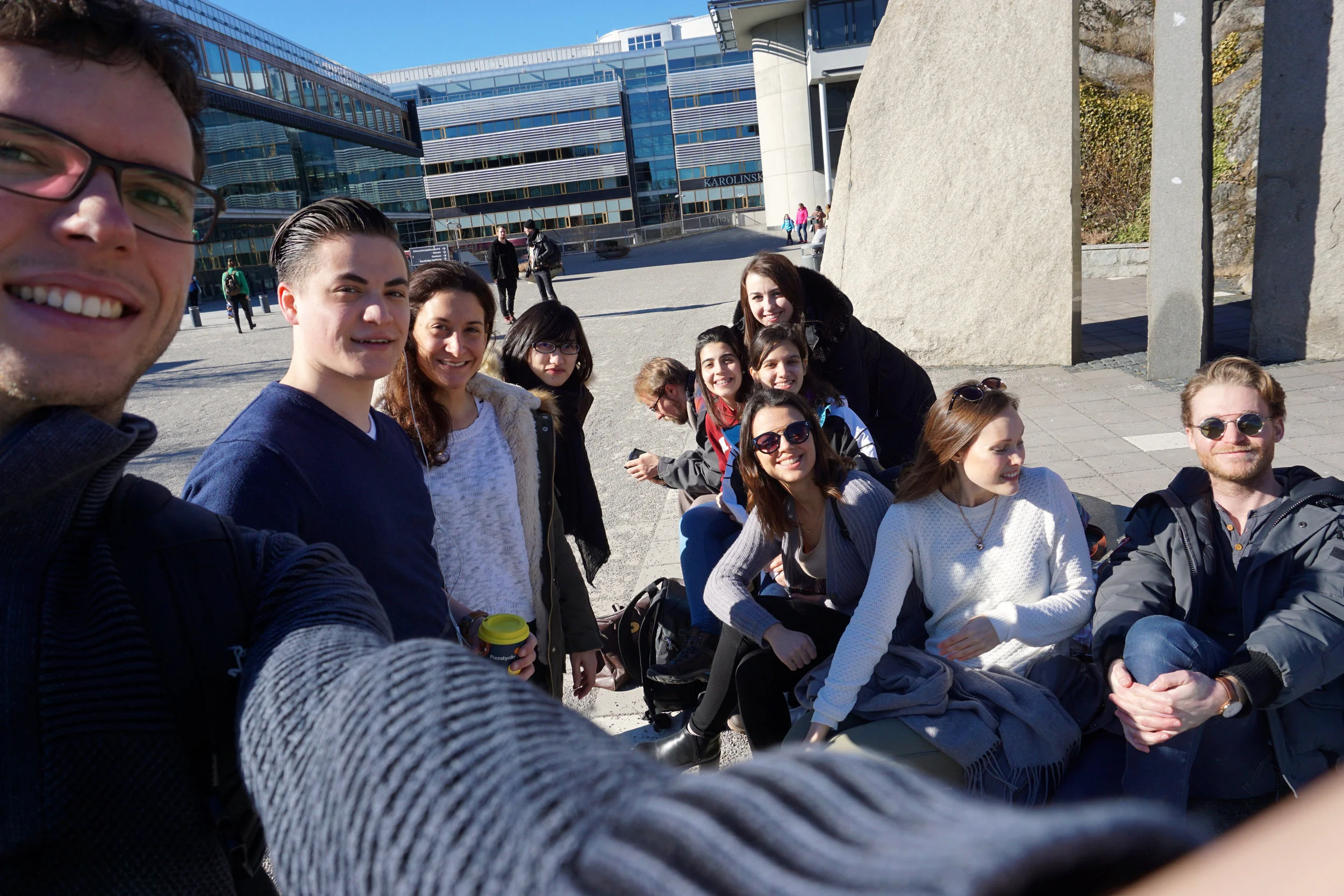 Niels en Wouter in Zweden