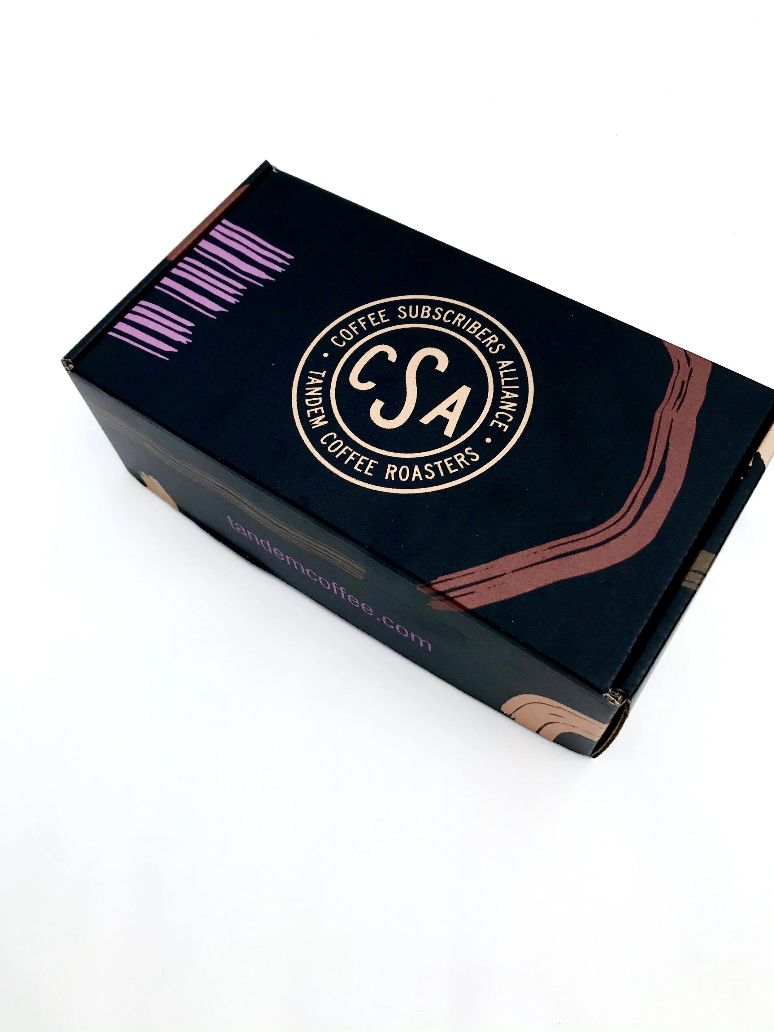 CSA Coffee Subscription Box for Tandem Coffee Roasters