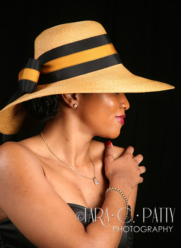Model for a session for KAM Hats, Colorado Springs