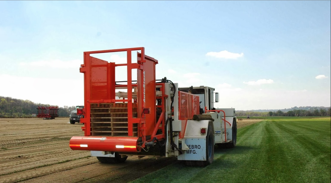 The Trebo Autostack can be run by one person and cuts our 2' X 4.5' rolls