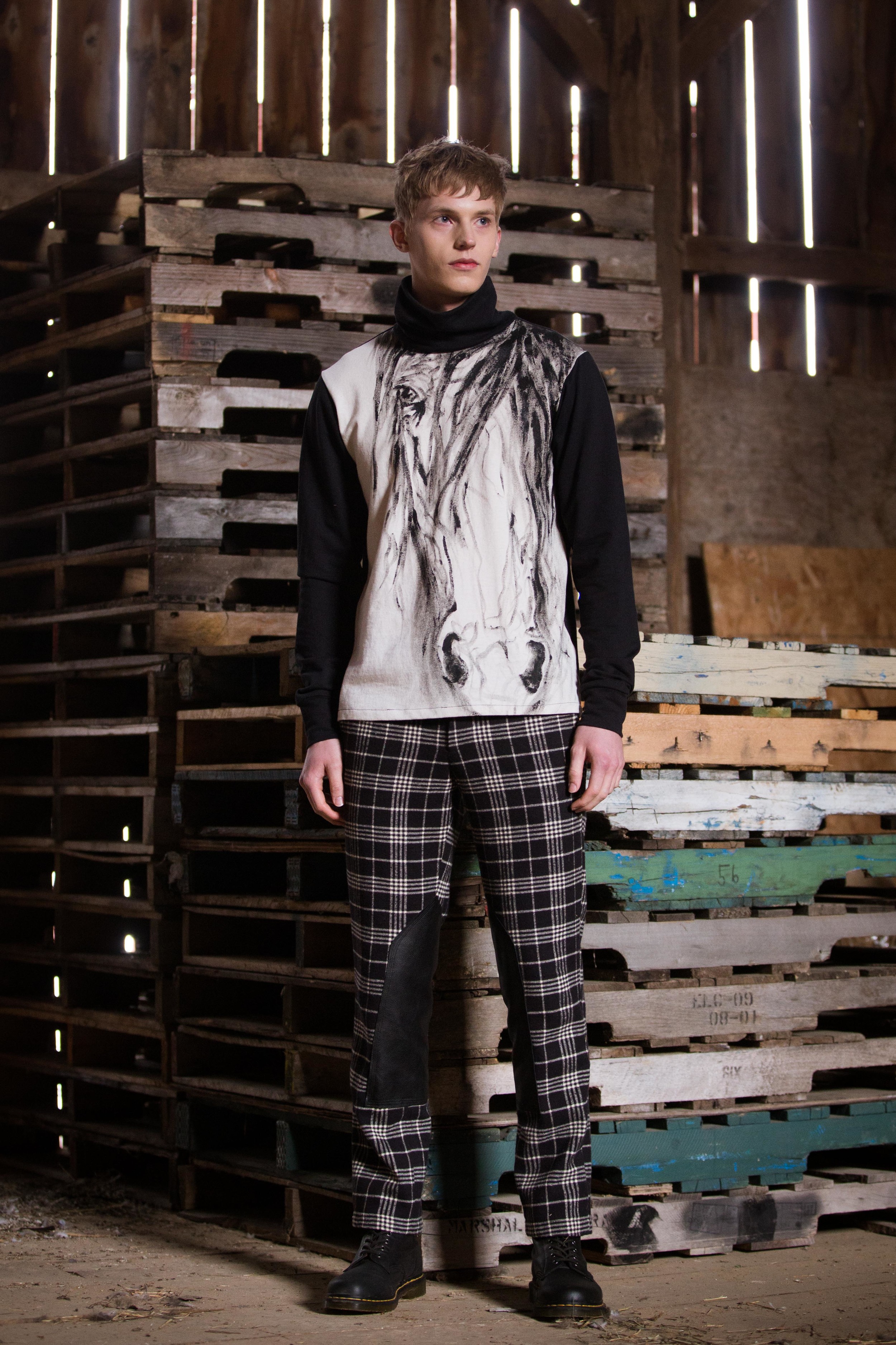 LOOK 8 Plaid Pants Horse Print.jpg