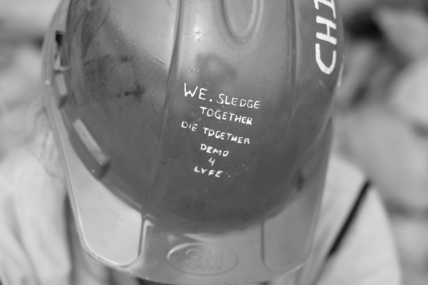 Working in hard and dangerous conditions creates strong bonds amongst the team members.