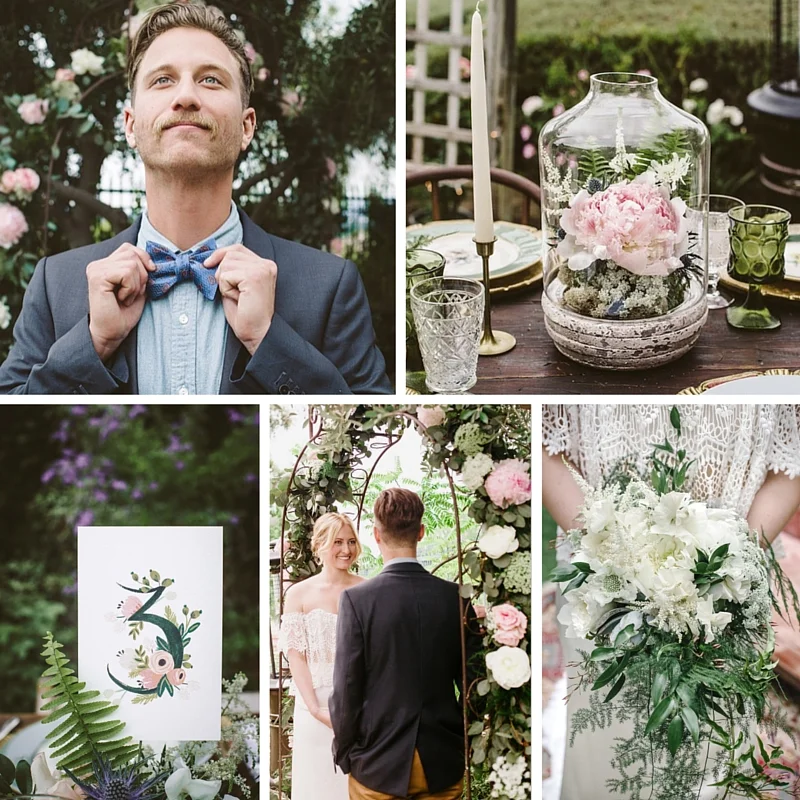 Backyard Bohemia Wedding 