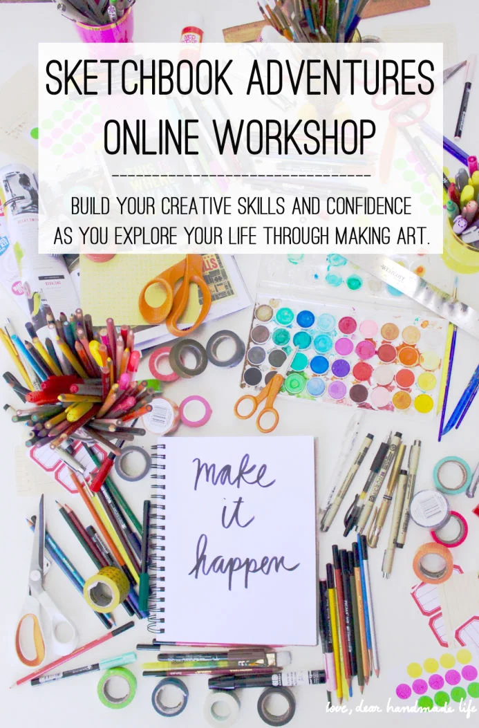 Workshop Spotlight | Dear Handmade Life | Sketchbook Online Workshop