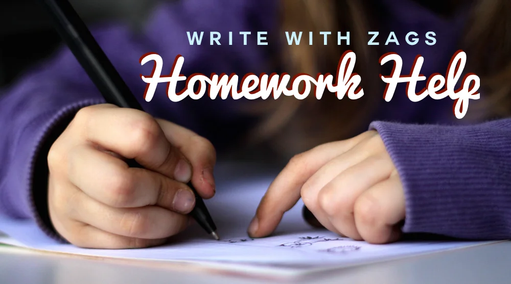 Write with Zags: Homework Help