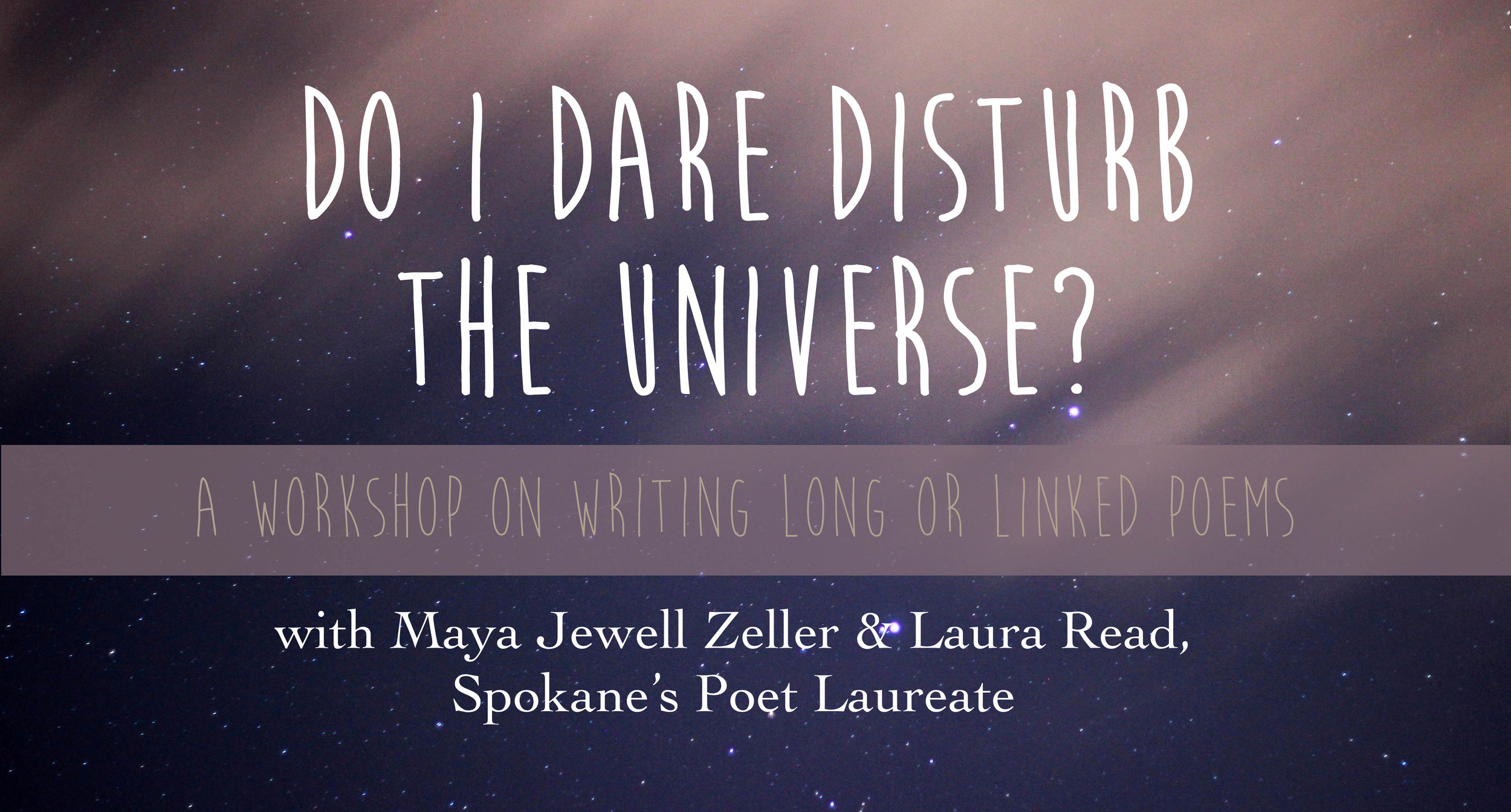 Do I Dare Disturb the Universe? Writing Long or Linked Poems