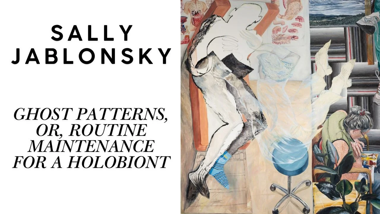 'ghost patterns, or, routine maintenance for a holobiont' Gallery Opening 
