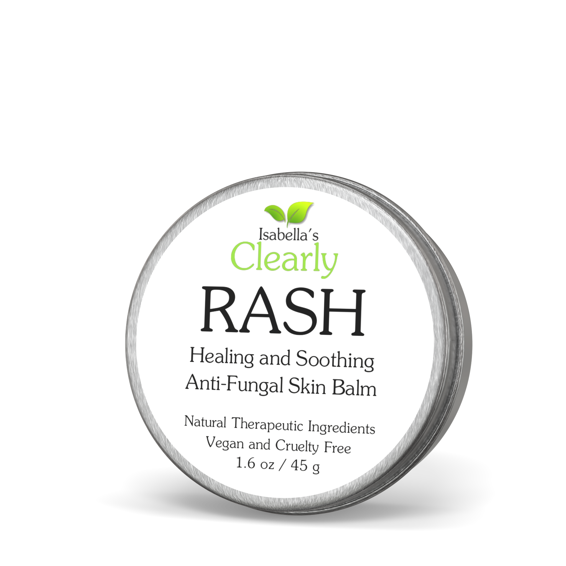 Clearly RASH, Natural AntiFungal Relief Balm for Fungus, Eczema, Jock