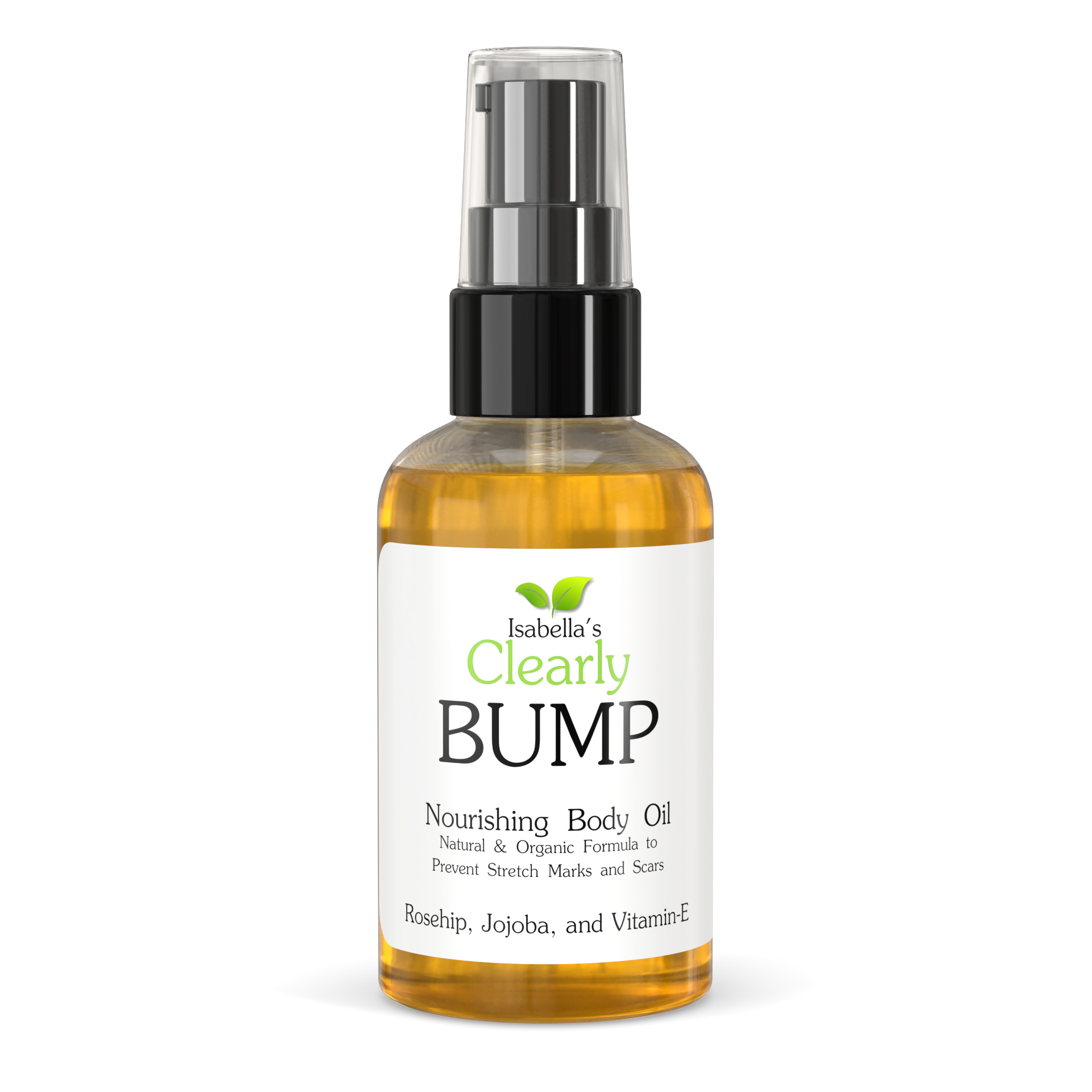 Isabella's Clearly BUMP, Organic Belly Oil for Pregnancy, Maternity and Postpartum — Isabella's
