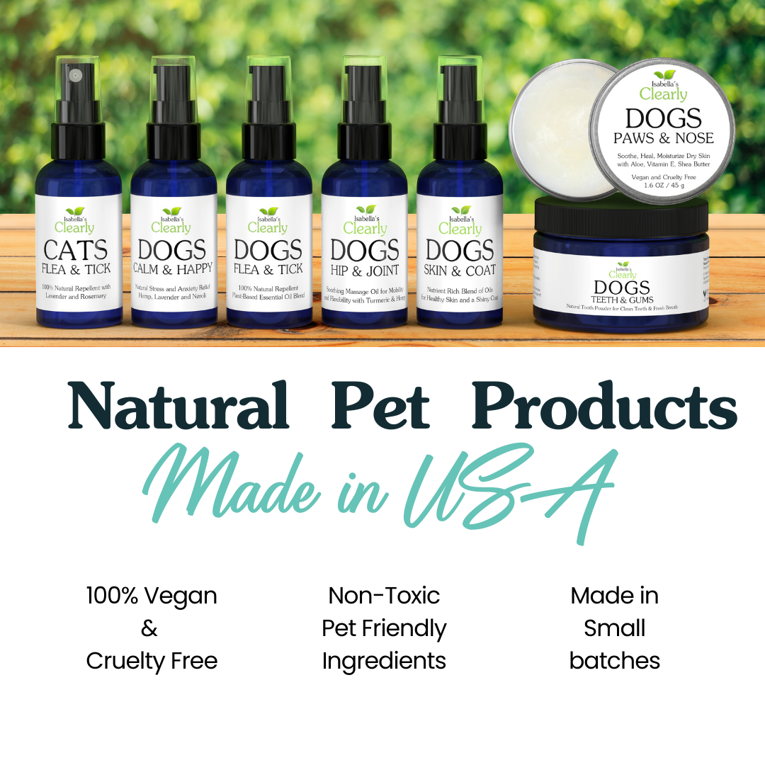Clearly DOGS Natural Flea and Tick Repellent Best Essential Oils for