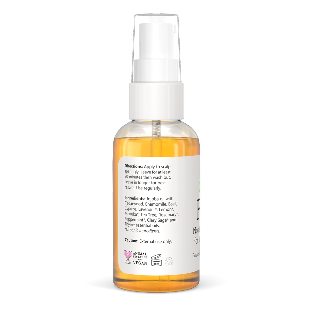 cedarwood and tea tree essential oil scalp treatment for dandruff