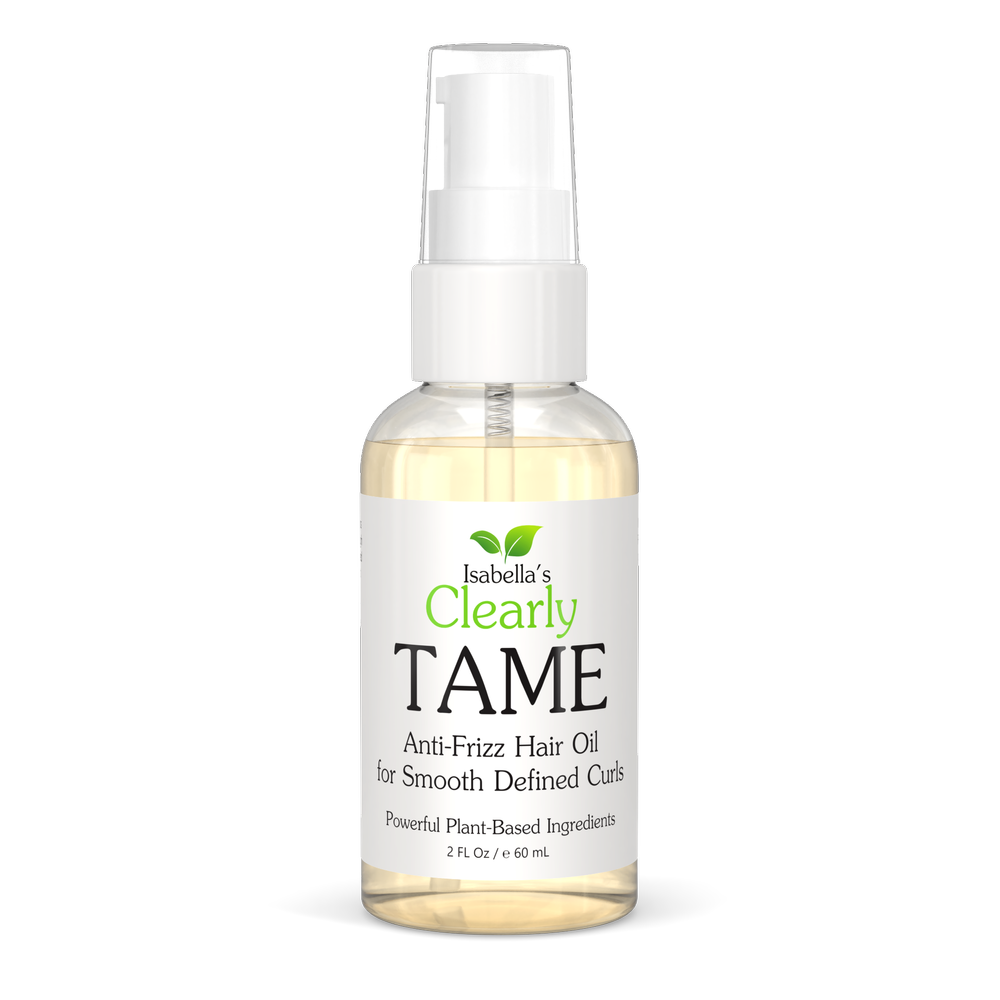 TAME, Anti-Frizz Hair Oil | Natural Curl & Shine — Isabella's Clearly TAME, Anti-Frizz Hair Oil | Natural Curl & Shine — Isabella's Clearly