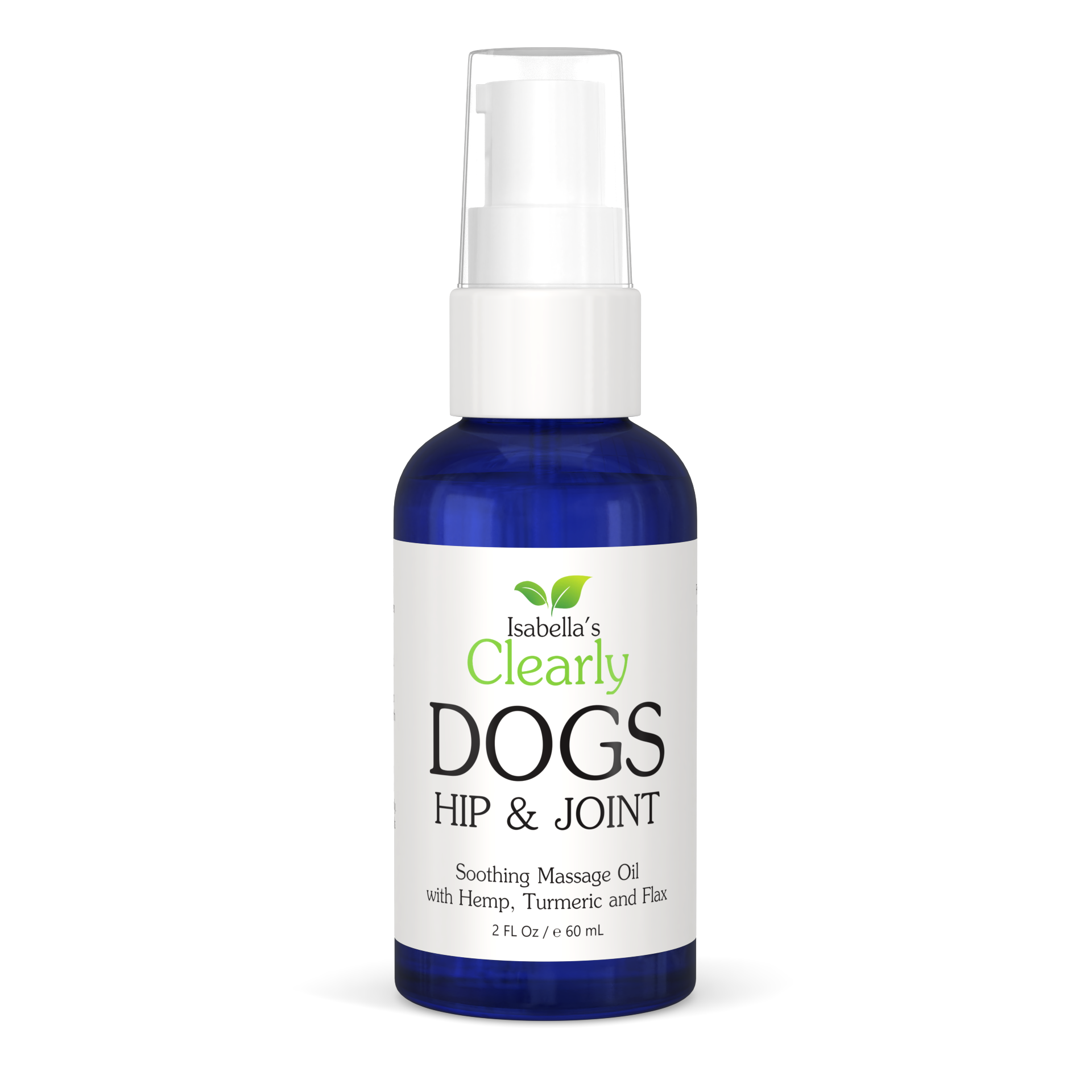 Isabella's Clearly Natural Hip and Joint Topical Oil for Dogs with Hemp CBD. Natural Pain Relief for Dogs with Arthritis, Joint Pain, Hip Pain, Poor Mobility and Flexibility. CBD for older dogs