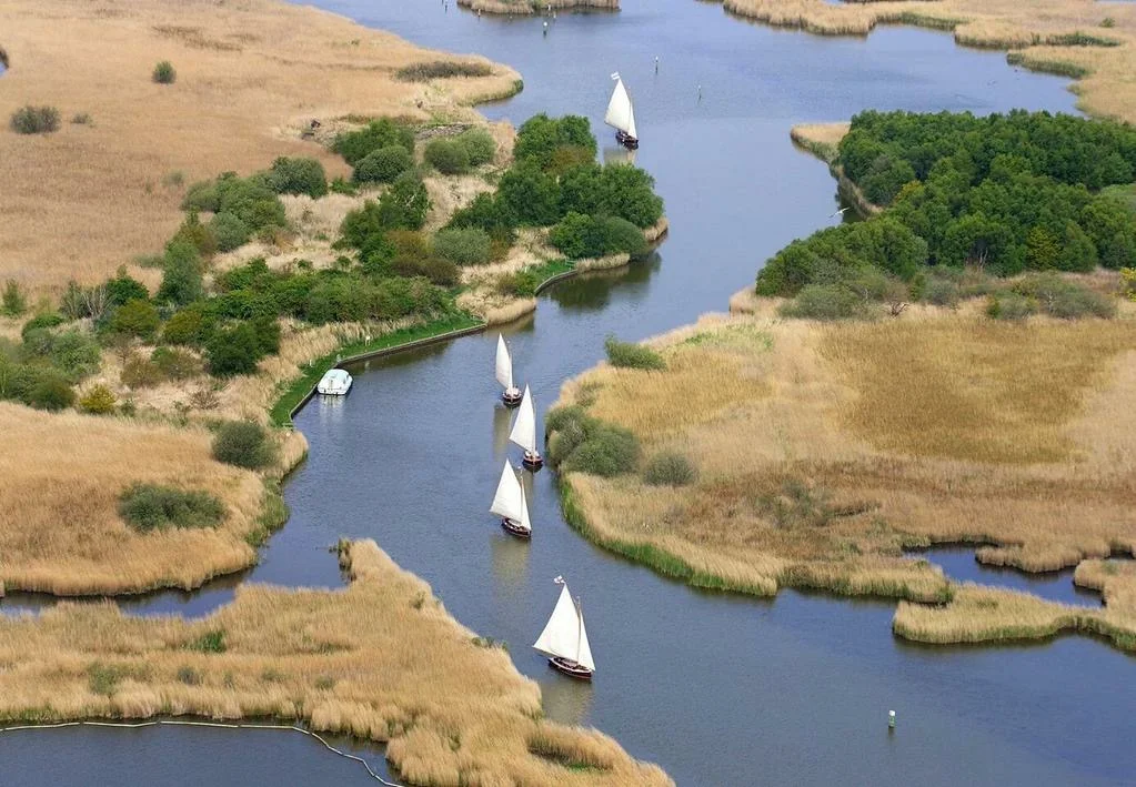Norfolk Broads Map Oliver s Sailing Holidays UK