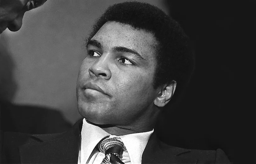 Muhammad Ali. 1970's.
