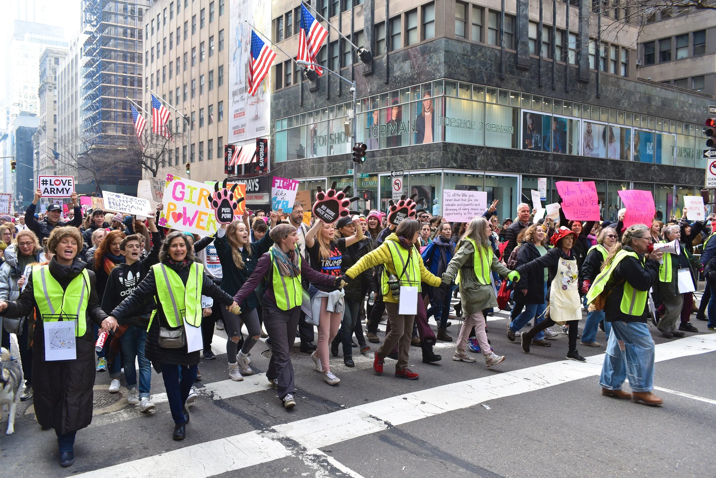Woman's March New York City. 1/21/2017