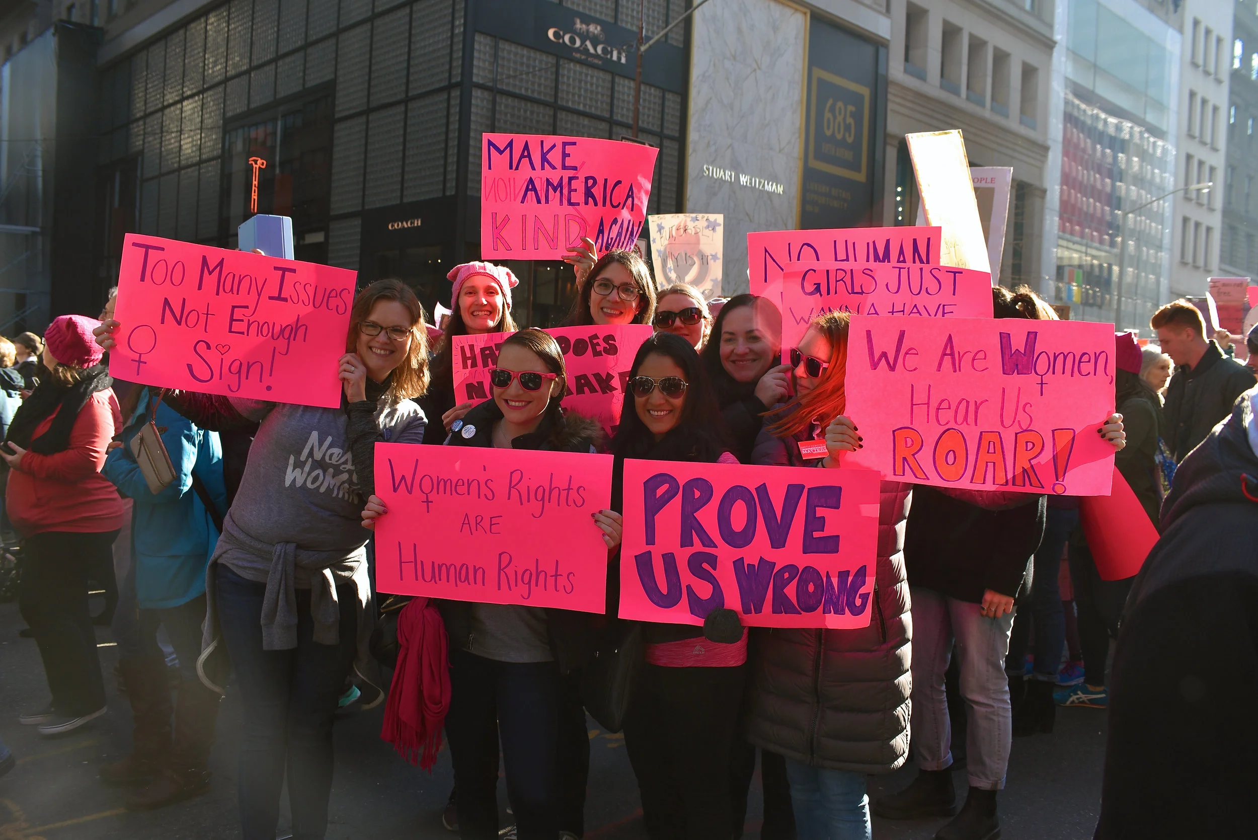 Woman's March New York City. 1/21/2017