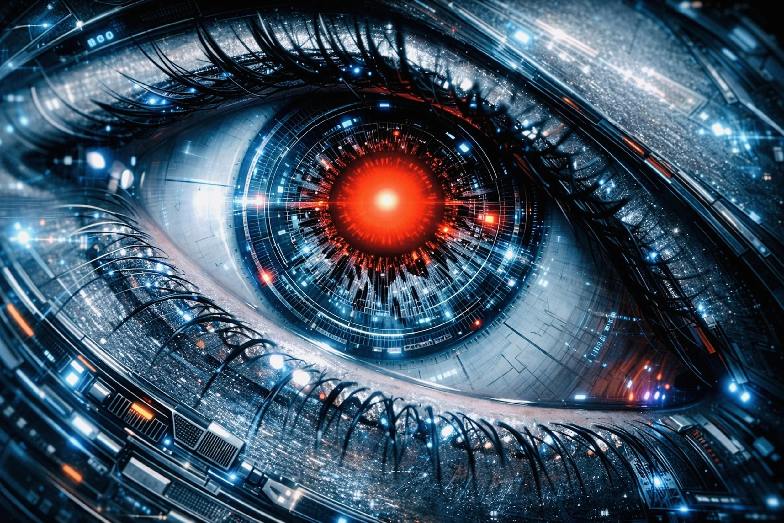  Looking into the future. 