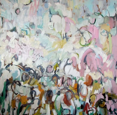Somewhere 48 x 48 inches Oil on Canvas 2011