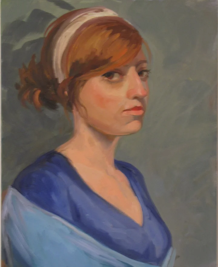 Portrait of a Young Lady 20 x 16 inches Oil on Canvas 2010