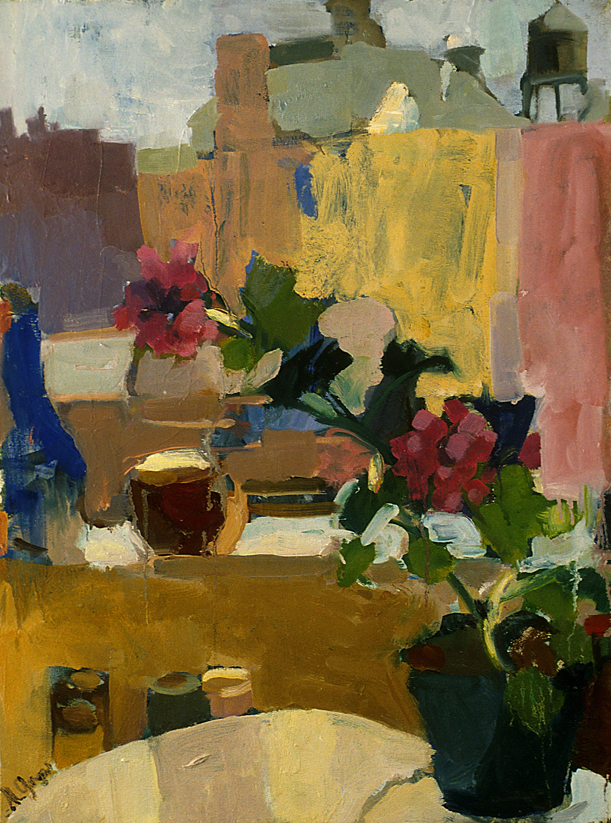 New York Apartment 20 x 36 inches Oil on Canvas 1994