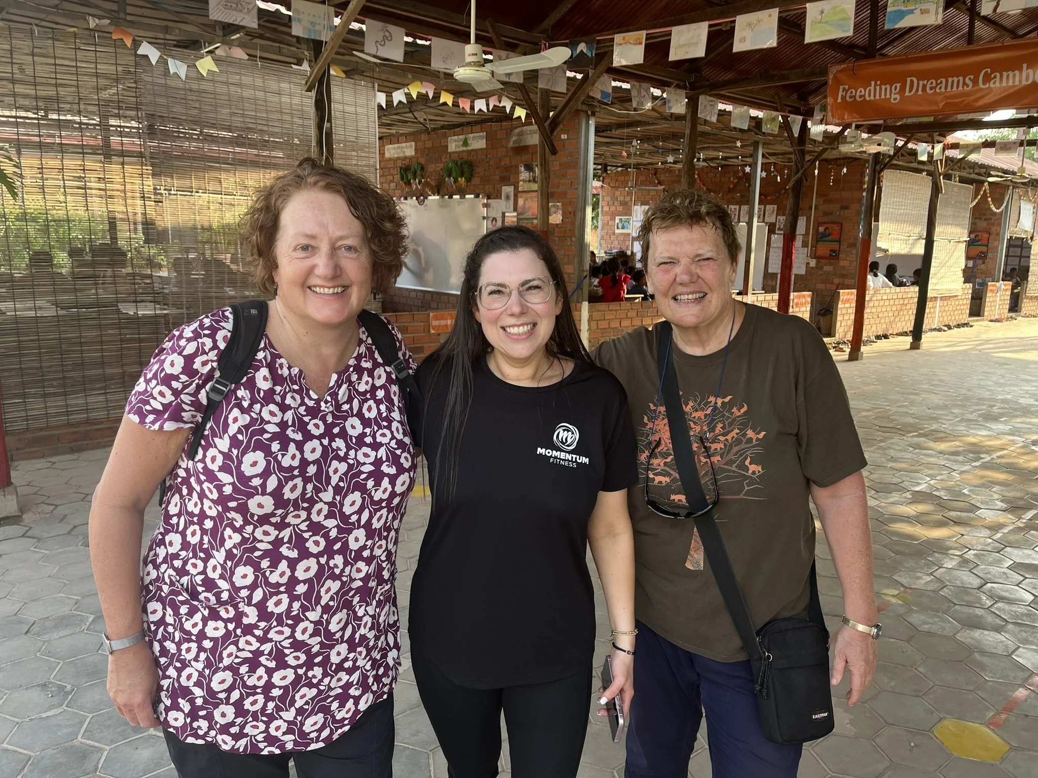 Gill, Clare and Lynda