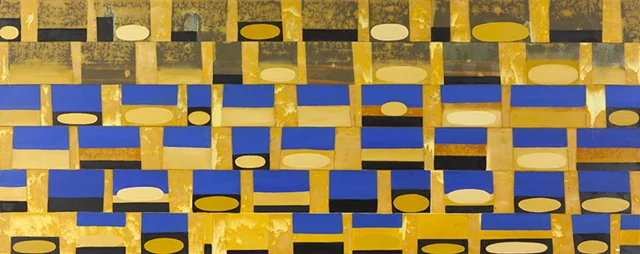 Cabinet 4, 24"x60", oil, collage/canvas