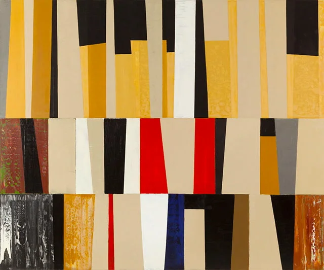 KoKo 5, 60"x72", oil, collage/canvas
