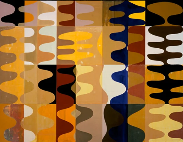 Shimmy 11, 66"x86", oil/canvas