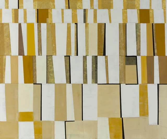 Springbok, 60"x72", oil, collage/canvas