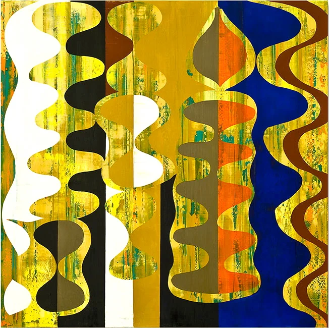 Terrapin 4, 48"x48", oil/canvas