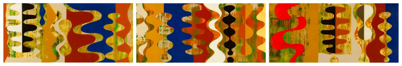 Carapace 1 triptych MDR04-7-01A