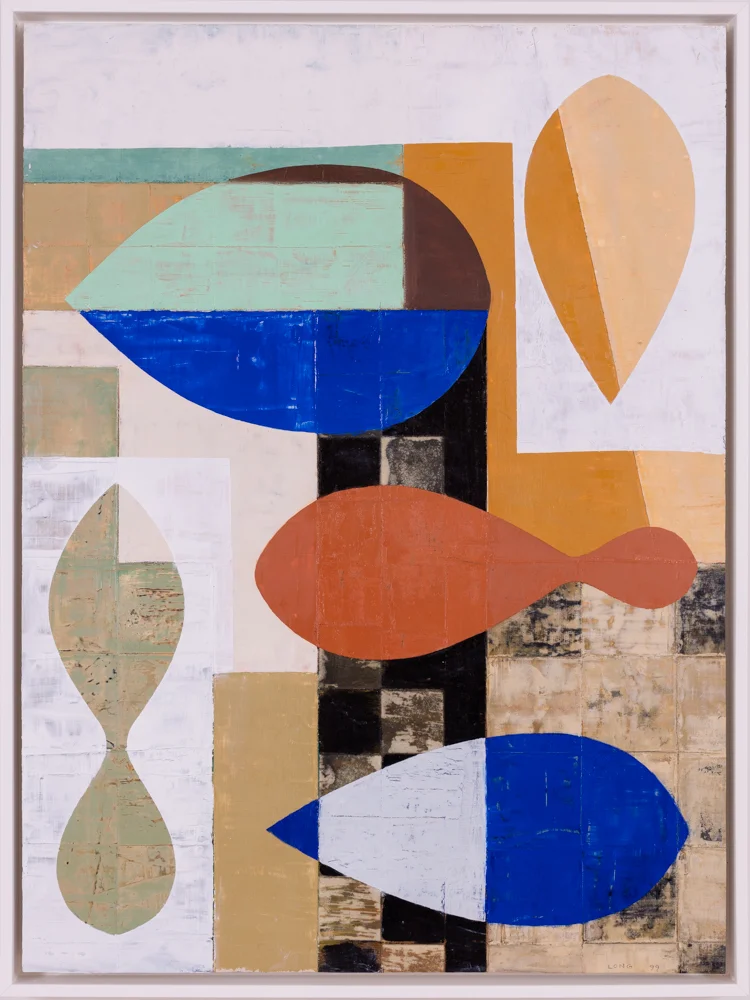 30"x22", panel mounted/framed 20