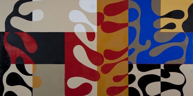 Untitled 4, 40"x80", oil/panel