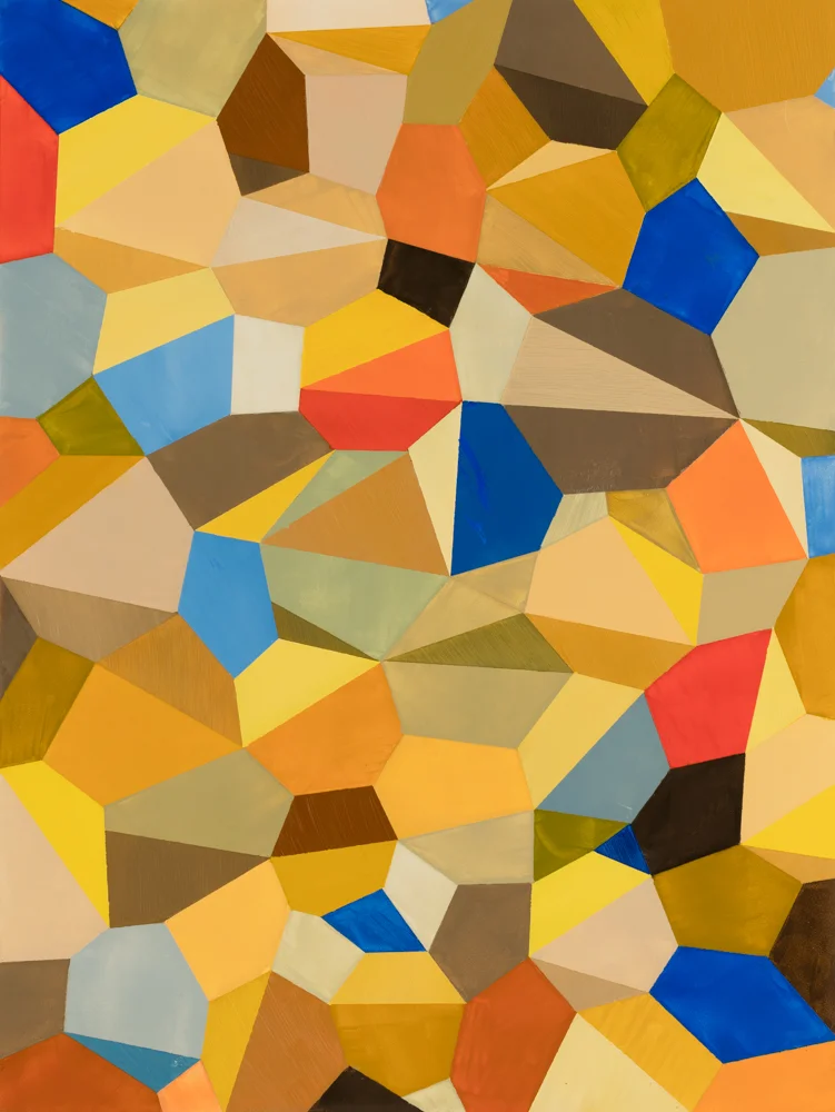 Mosaic 3a 24"x18", oil/panel
